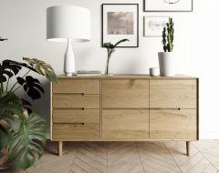 Scandic Large Sideboard in Solid Oak
