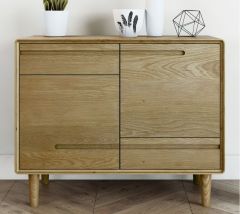 Scandic Small Sideboard in Solid Oak