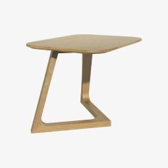 Scandic V - Small Lamp Table in Solid Oak