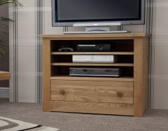 Torino TV Cabinet in Solid Oak