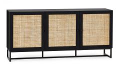 Julian Bowen Padstow Sideboard in Black